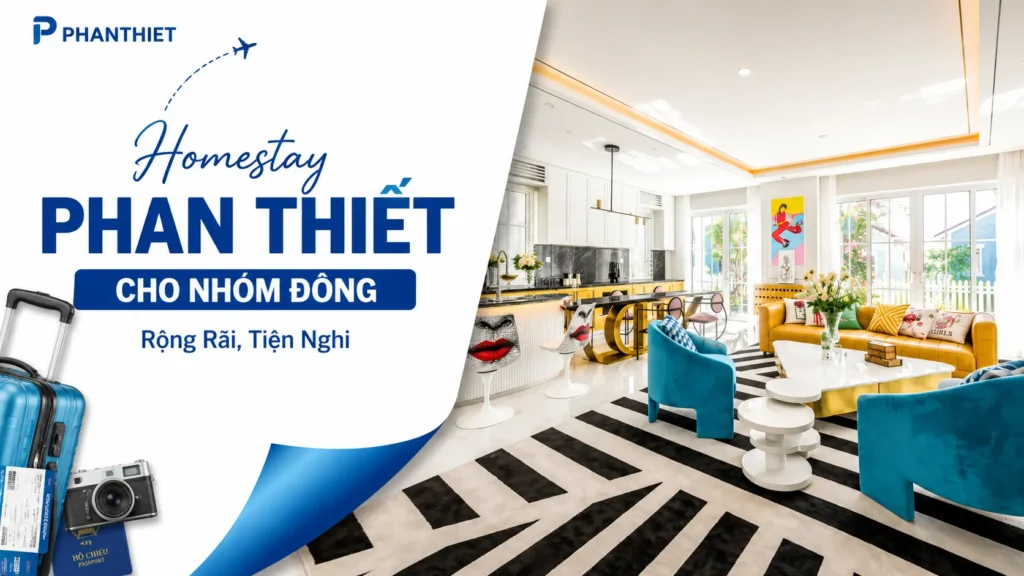 Homestay Phan Thiết Cho Nhóm Đông Rộng Rãi, Tiện Nghi